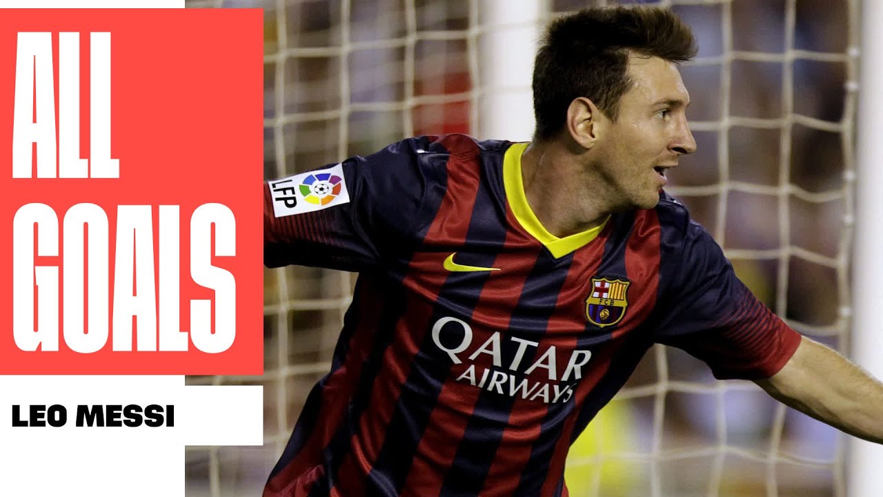 TODOS los GOLES de LEO MESSI en LALIGA