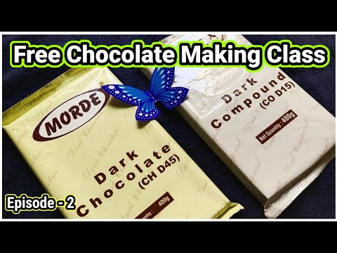 Dark Chocolate आणि Dark Compound यातील फरक/ Difference Between Dark Chocolate & Dark Compound