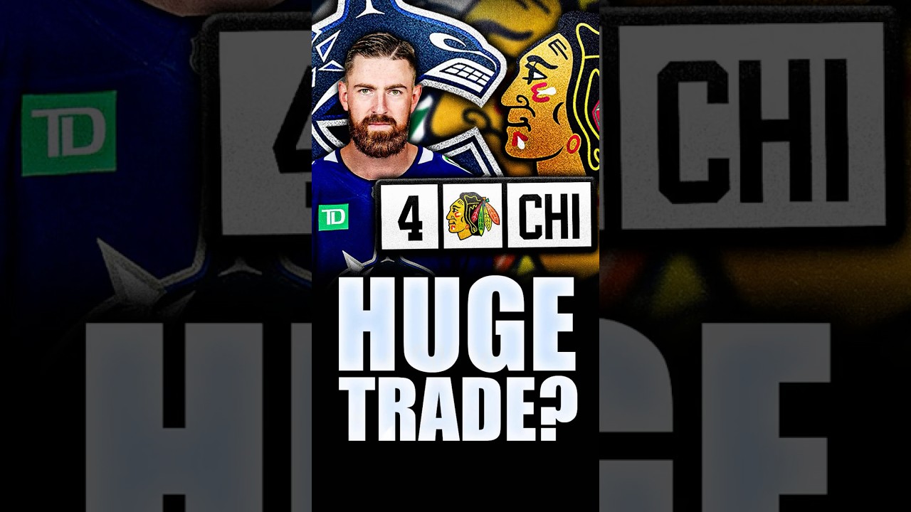 CANUCKS TRADE FOR CHICAGO BLACKHAWKS 4TH OVERALL PICK? GOODBYE FILIP HRONEK?
