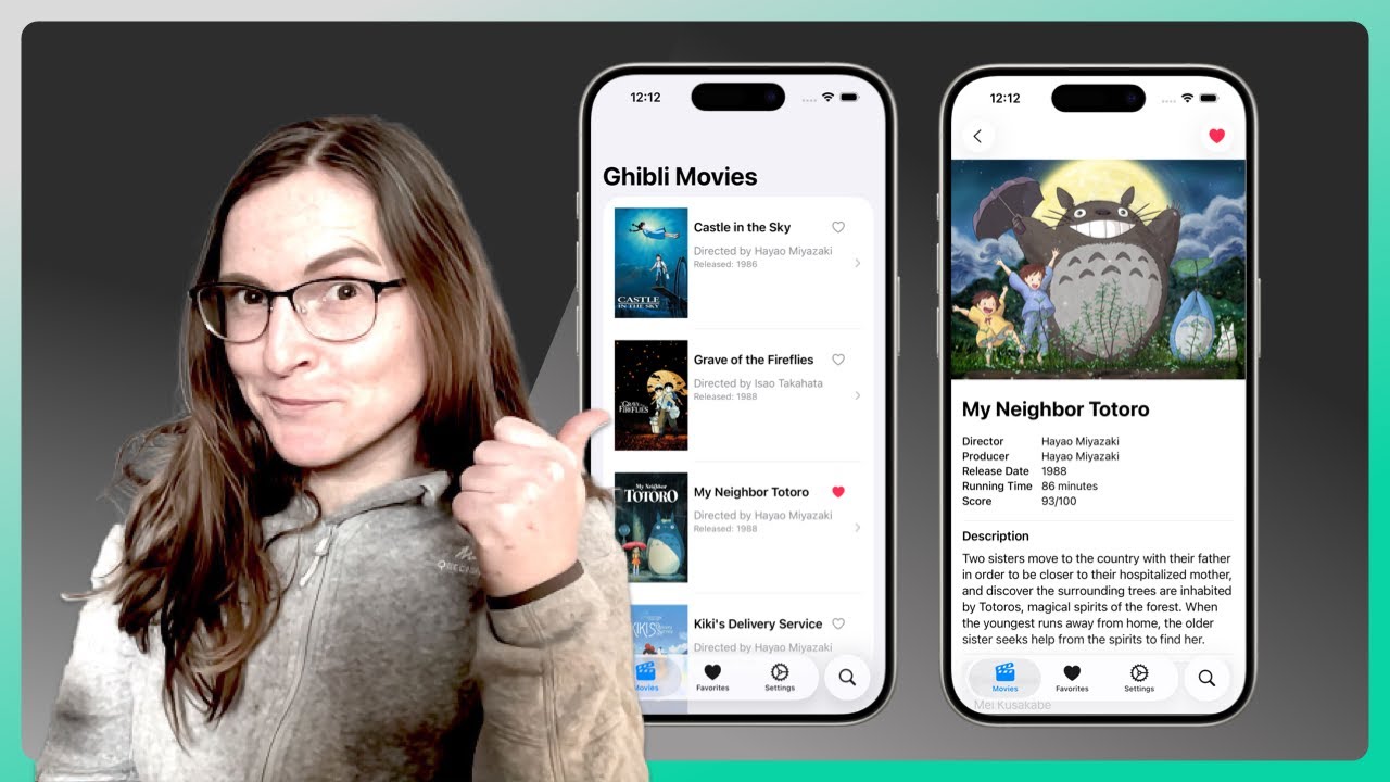 Build a Ghibli iOS App with SwiftUI & MVVM π¨