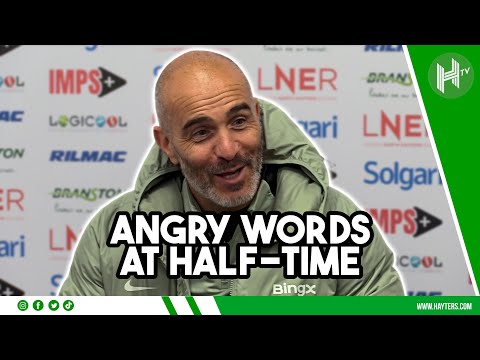 ANGRY words at half-time? ABSOLUTELY! Enzo Maresca | Lincoln 1-2 Chelsea