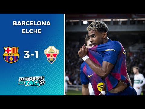 ✅ BARCELONA vs ELCHE [EN VIVO] 🏆 LA LIGA - JORNADA 11 | ¡JUEGA LAMINE YAMAL! 🔥