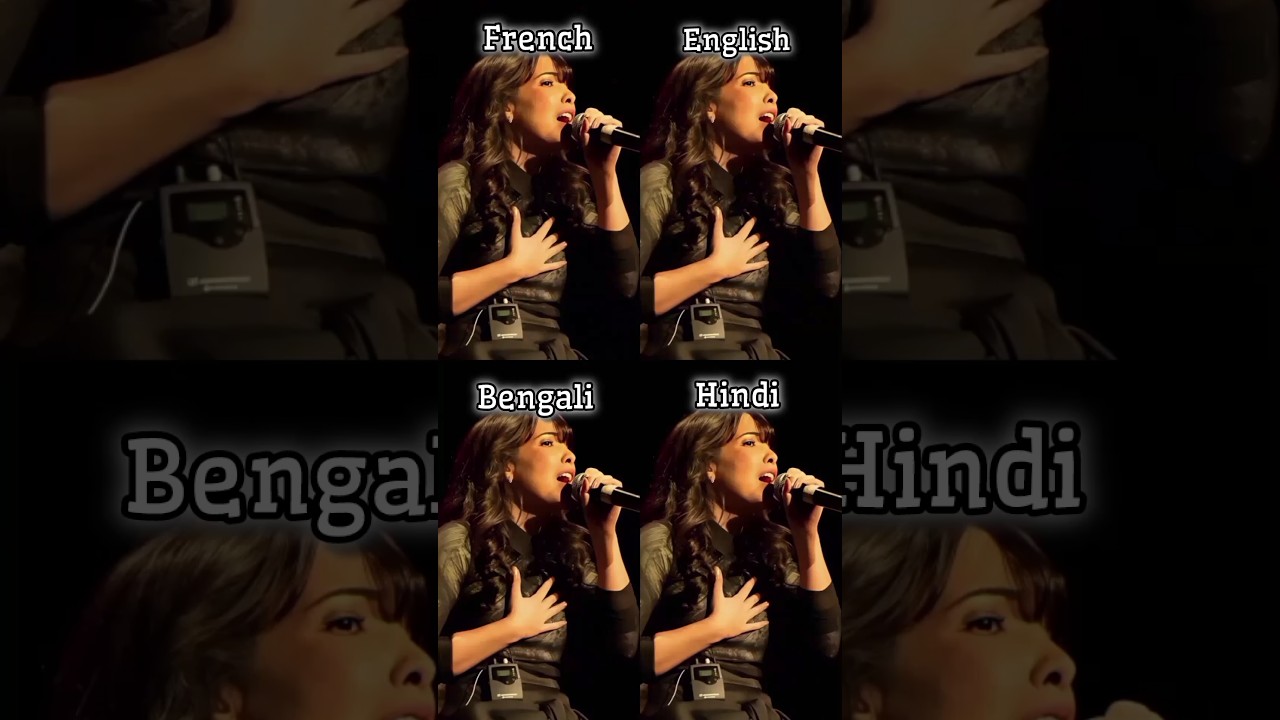 Indila's Love Story in Multiple Languages ❤️
