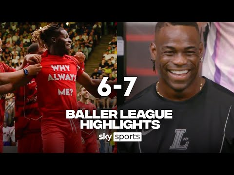 Chunkz, KSI, Balotelli, Okocha star in Legends vs Creators game | Baller League highlights