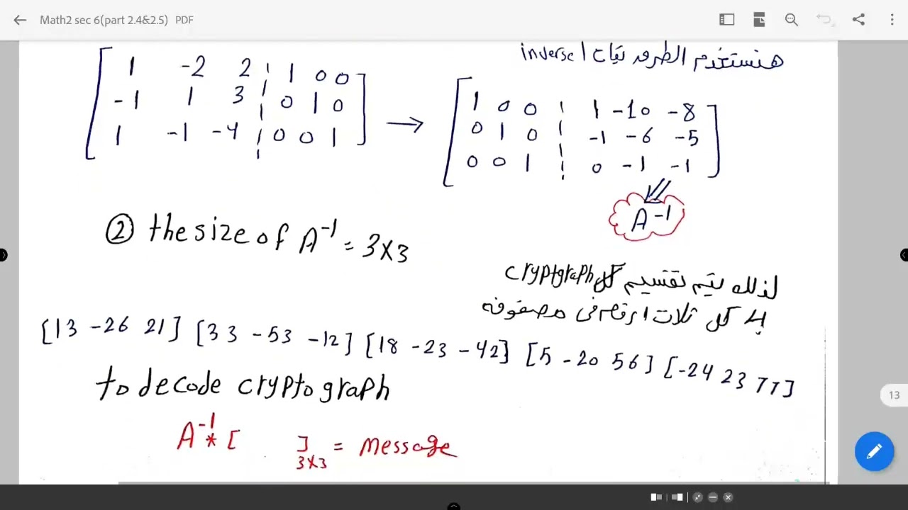 Cryptography & Elementary Matrices: Simplify Your Math Skills 🔐