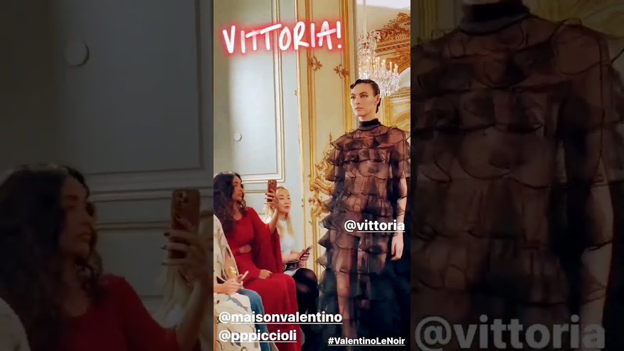 Valentino FW24 at Paris Fashion Week 🥰