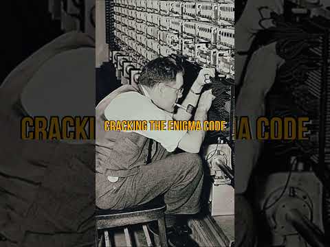 Alan Turing, the Enigma Code Breaker.