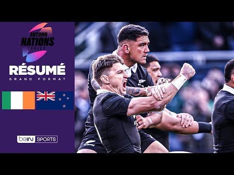 Résumé : Les ALL BLACKS battent l'Irlande dans un choc au sommet