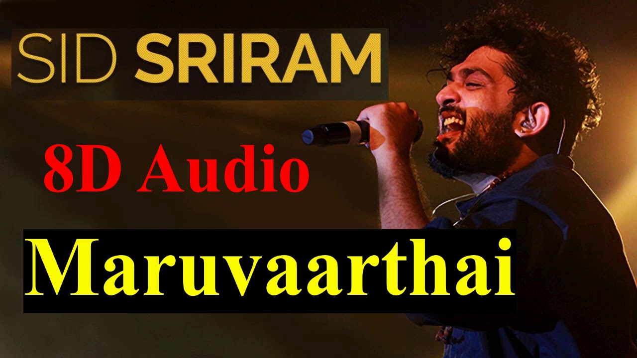 Sid SriRam Melodies (8D Audio) | 1 Hour Mix Vol 2 🎶