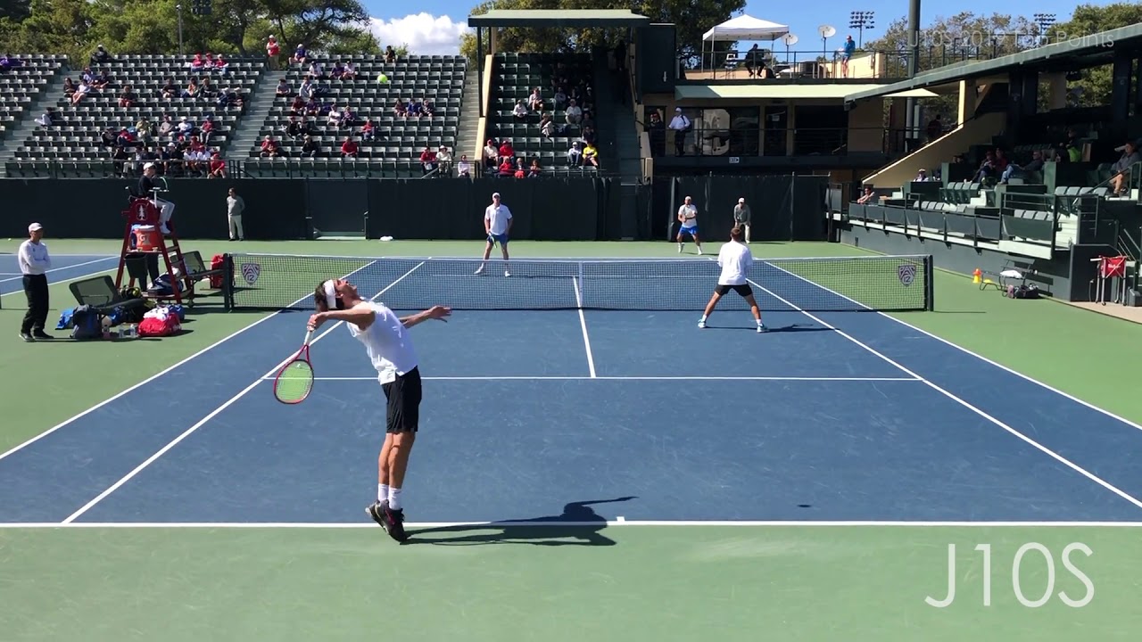 Epic Doubles Points Highlights from 2019 College Tennis 🎾