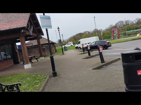 Clacket Lane Services - M25 - Roman Artifacts at a Motorway Service Station!
