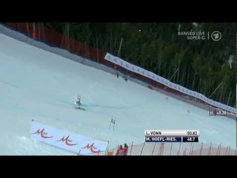 Maria Höfl-Riesch - Bansko Super-G 26.02.2012