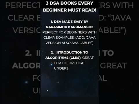 Top 3 DSA Books Every Beginner Must Read!