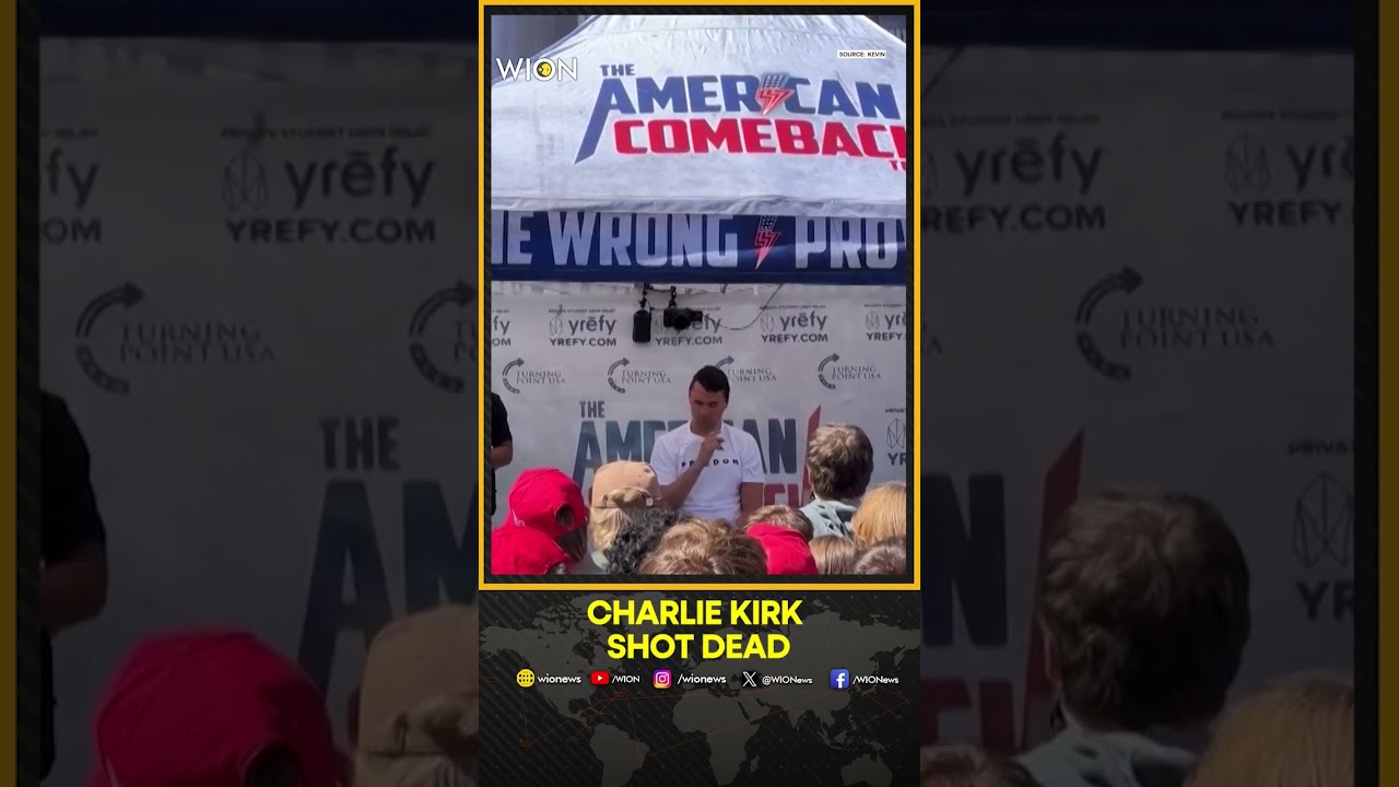 Conservative Influencer Charlie Kirk Shot on Stage in Utah 📰