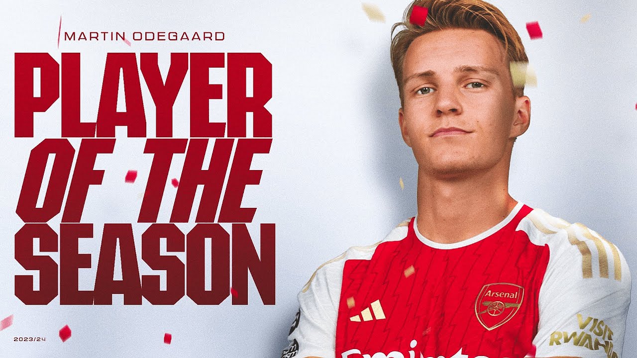 Martin Odegaard Wins Player of the Season for the Second Year in a Row ⚽