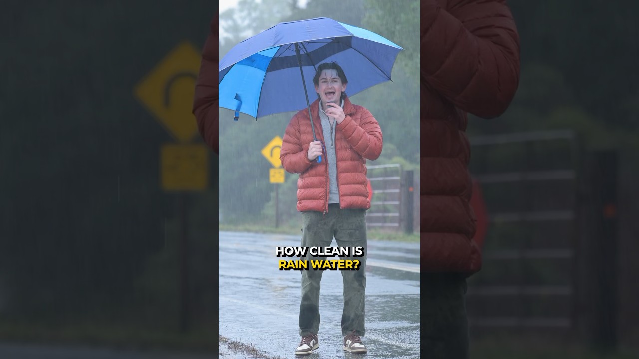 Testing How Clean Rainwater Is 💧