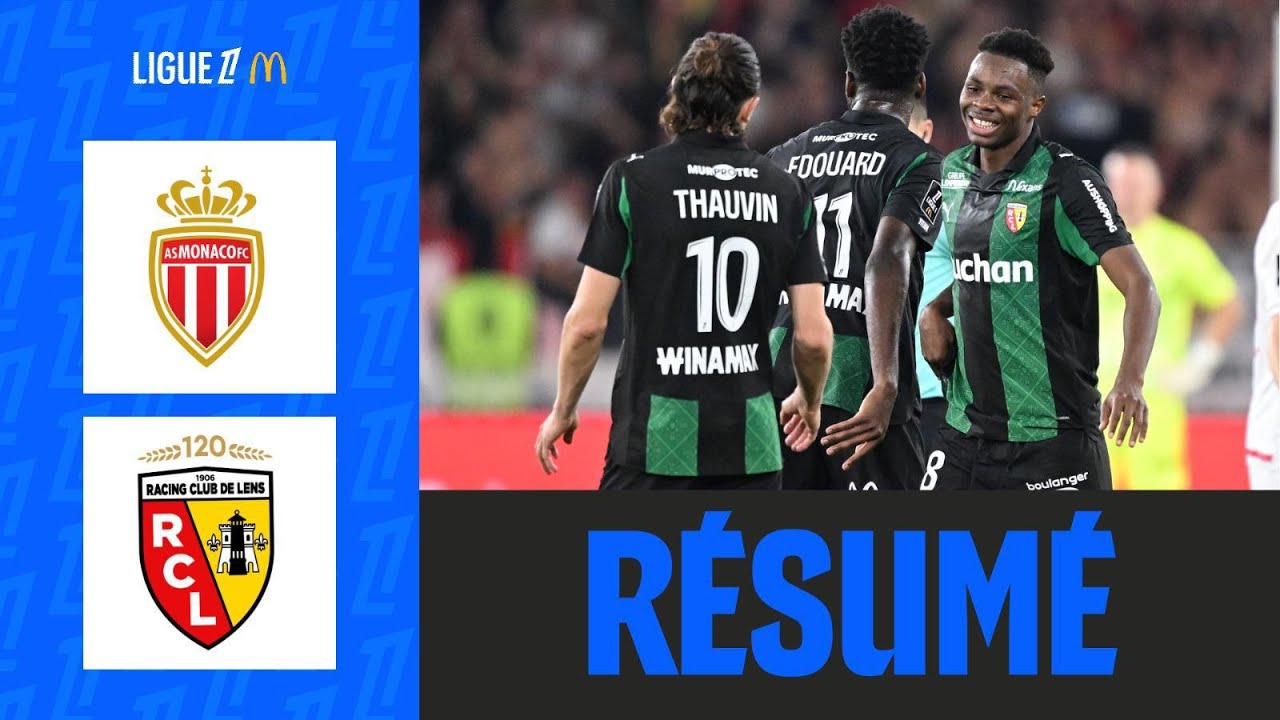 Lens Dominates Monaco 4-1 at Louis II ⚽