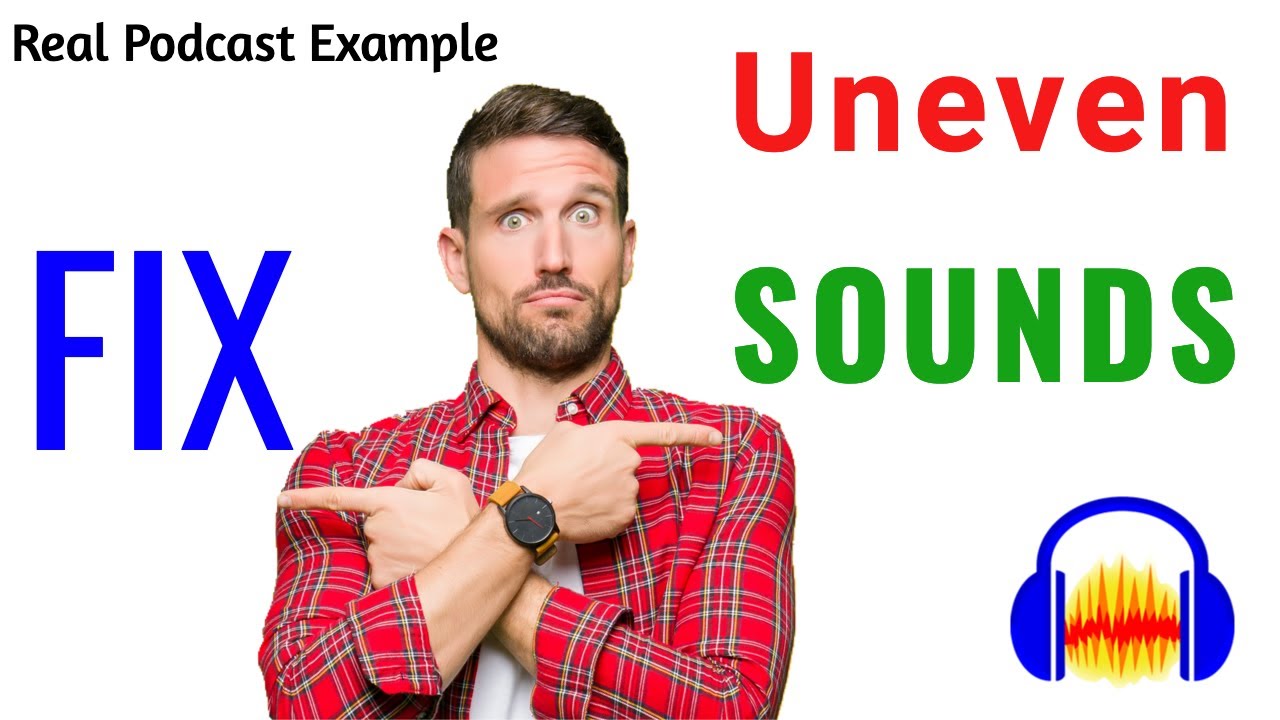 Improve Uneven Sound in Audacity 🎧