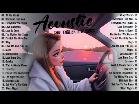 Best Acoustic Songs 2025 π Chill English Acoustic Love Songs Cover π Acoustic Songs 2025 Playlist