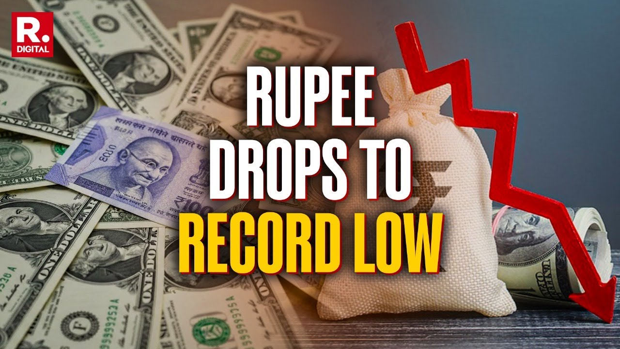 Rupee Hits Record Low, Crosses Rs 90 vs Dollar 📉