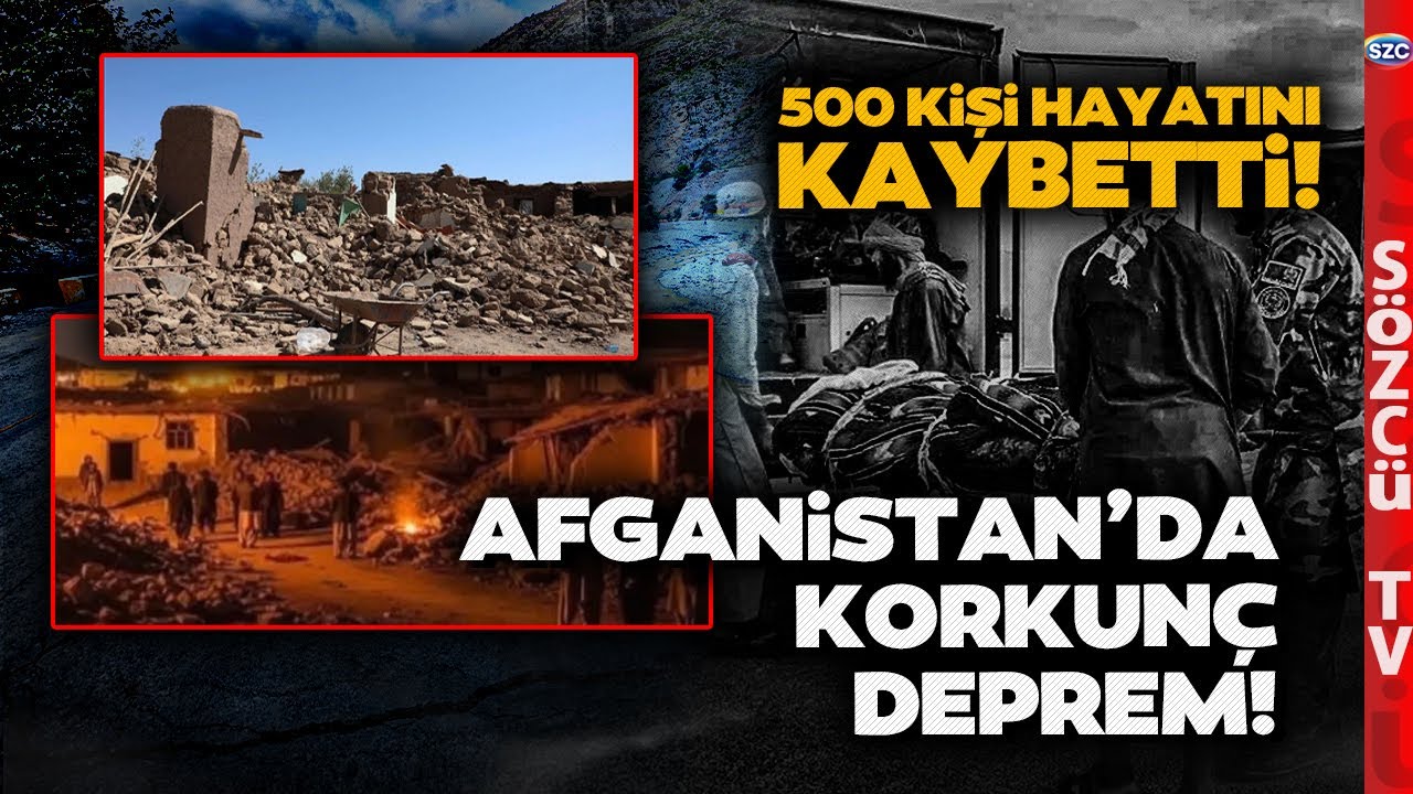 Afganistan'da 6.0 Büyüklüğünde Deprem: Yer Yerinden Oynadı, 500 Kişi Hayatını Kaybetti 🌍