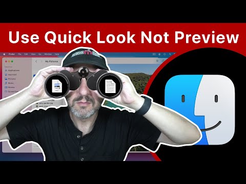 Use Quick Look Instead Of Preview To View Files