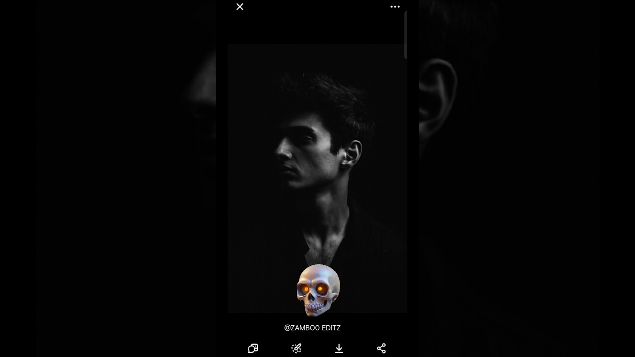 Dark Aesthetic Photo Editing with ChatGPT 🔥