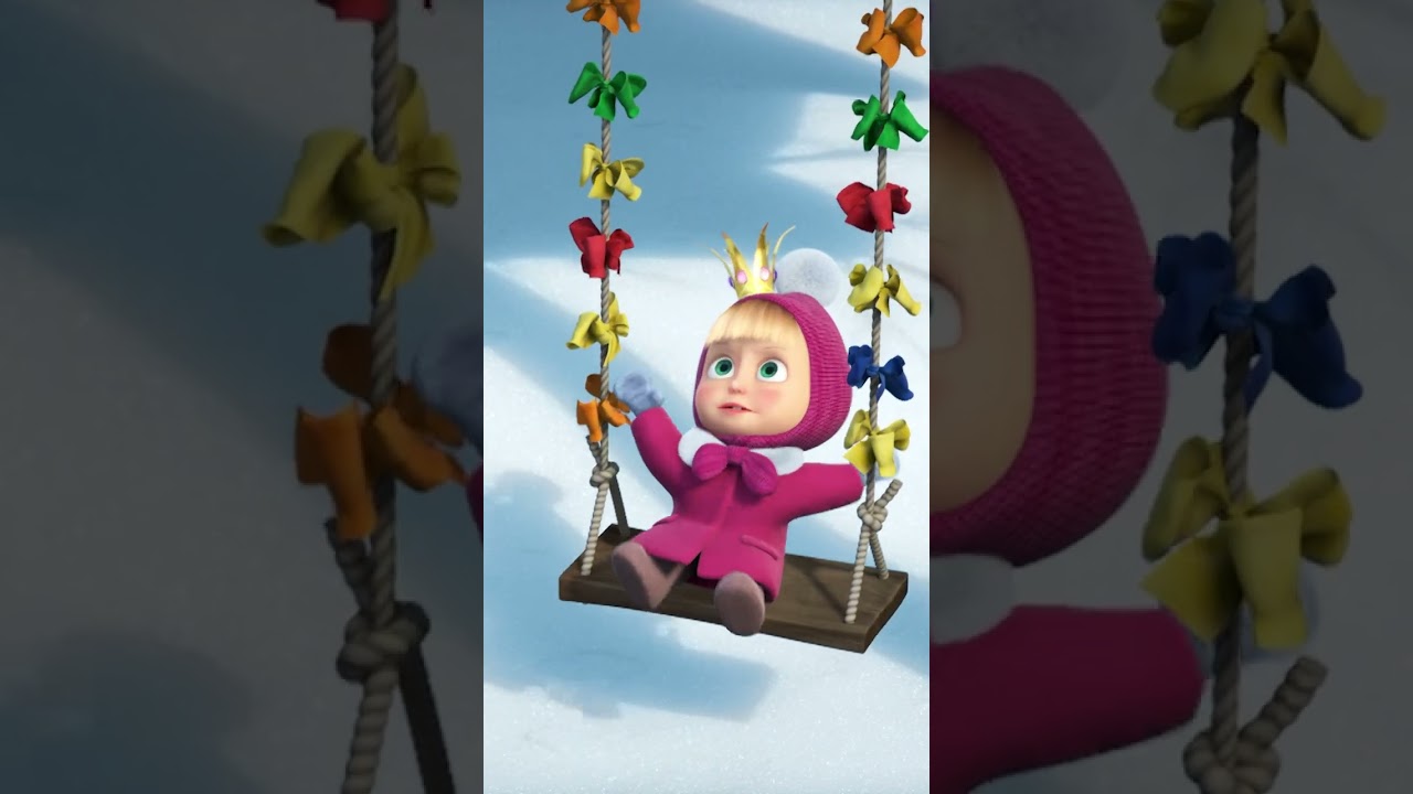 Приключения принцессы и дракона в серии Маша и Медведь 👸🏼🐲