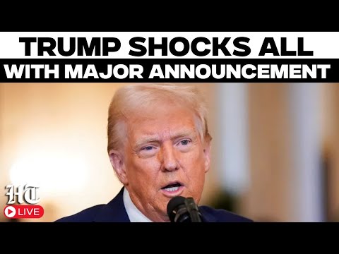 Donald Trump Speech LIVE | Trump Makes Very Big Announcement | Trump Latest News LIVE | US News LIVE