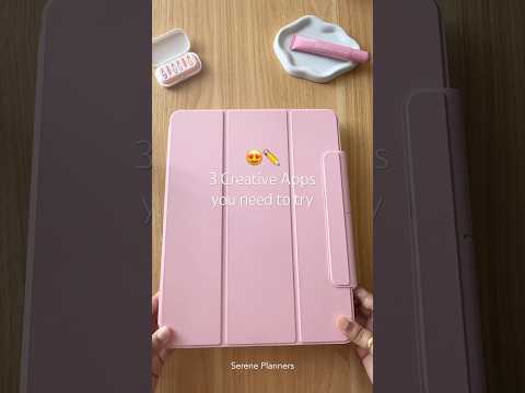 3 Creative Apps you need to try 😍✏️ #ipad #planner #planwithme