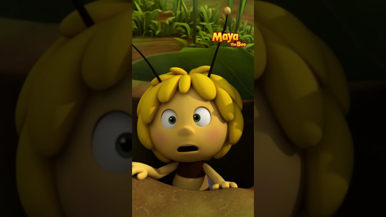 Funny Mayathe Bee Cartoon Surprise 🐝