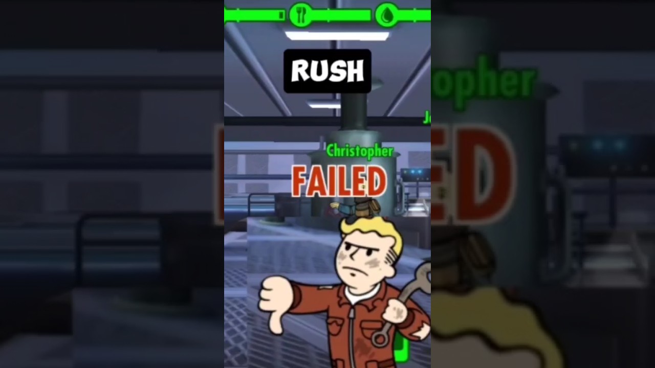 How To Avoid Failed Rush | Fallout Shelter