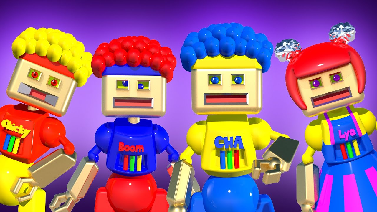 Robot Cha-Cha, Chicky & More | D Billions Canciones Infantiles