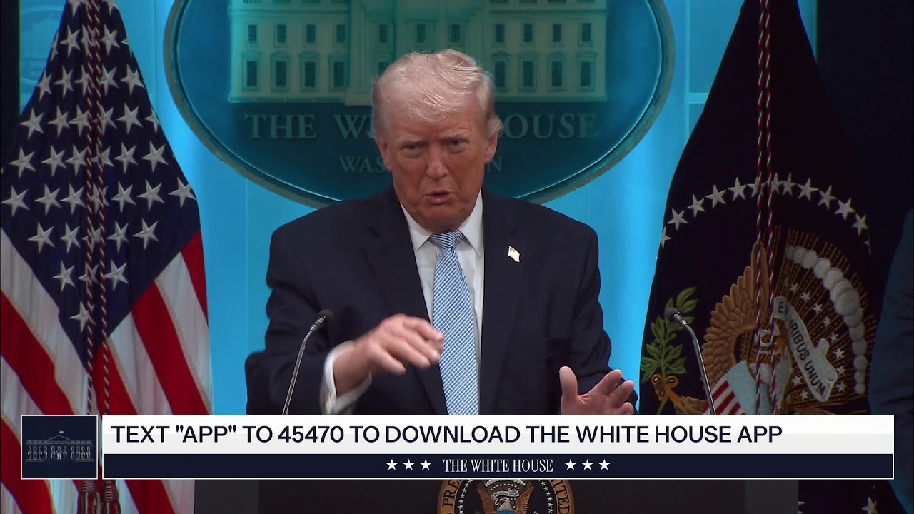 President Trump Holds Press Conference on April 6, 2026