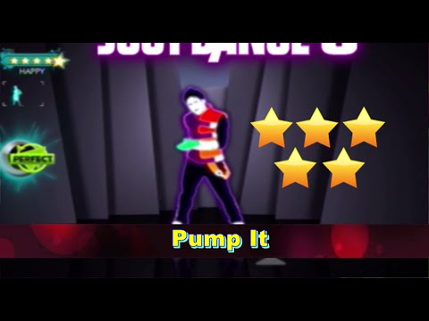 Just Dance 3 - Pump It by Black Eyed Peas (5★)