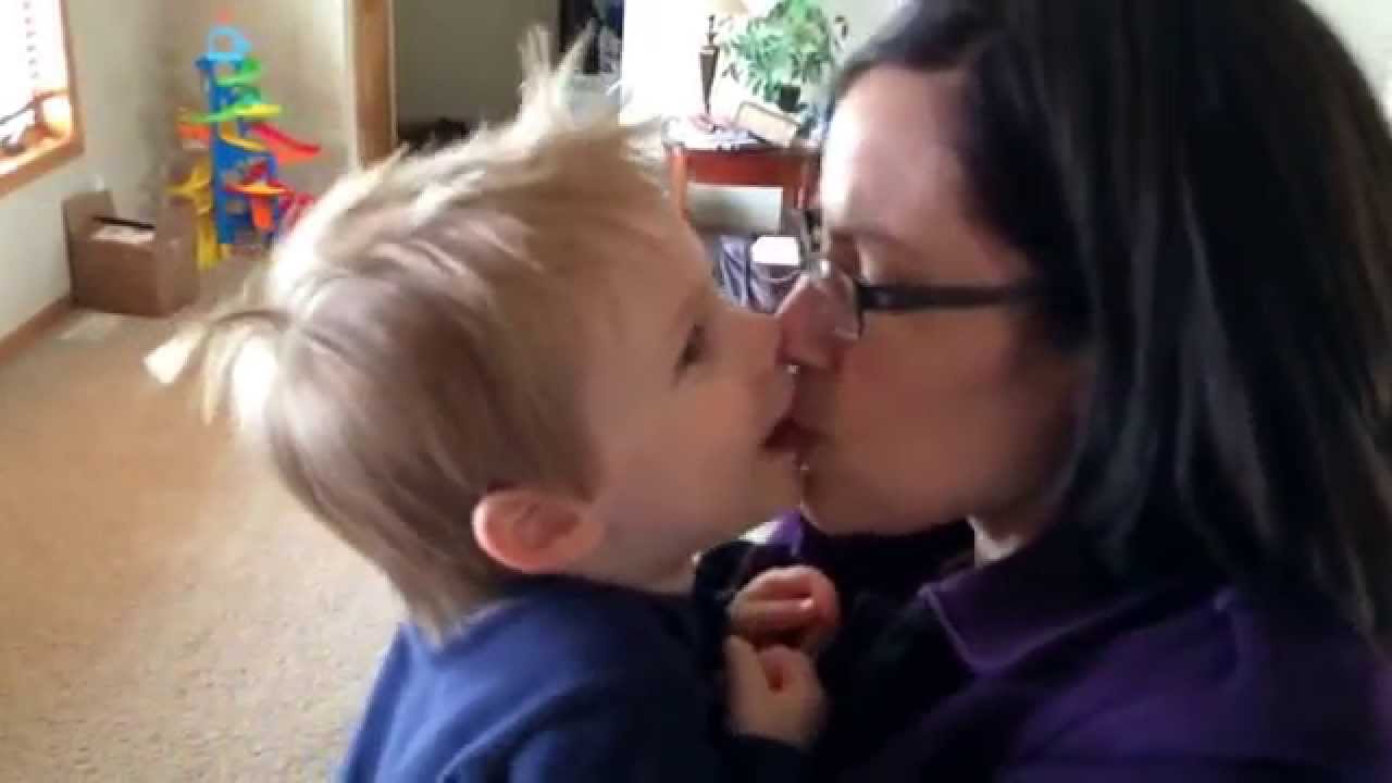 Leo (2) Gives Mom Sweet Kisses π