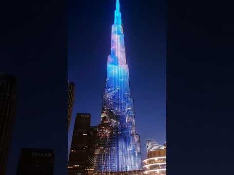 DUBAI Burj Khalifa at NIGHT