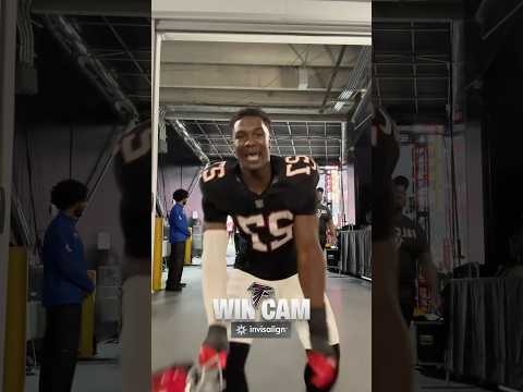 Win cam vibes after the DUB against Buffalo 😤 #nfl #falcons #insidethenfl