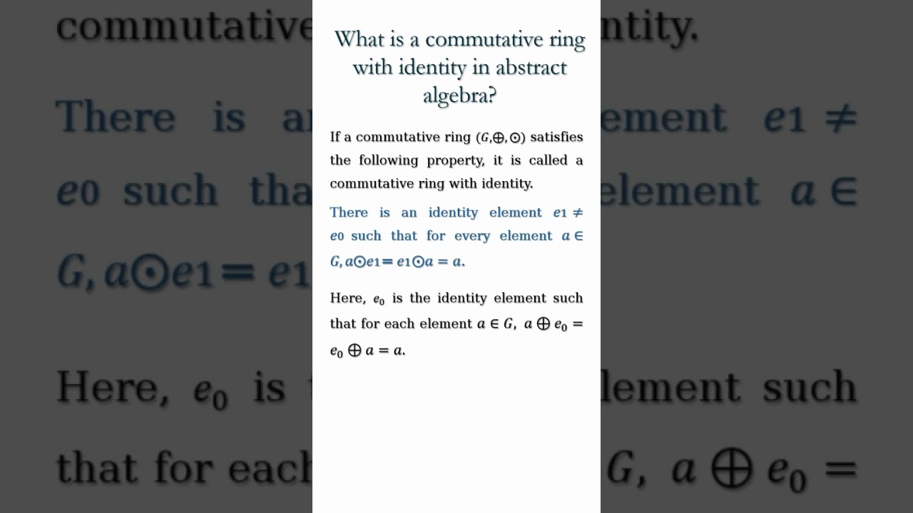Understanding Fields in Abstract Algebra: A Beginner's Guide 📚