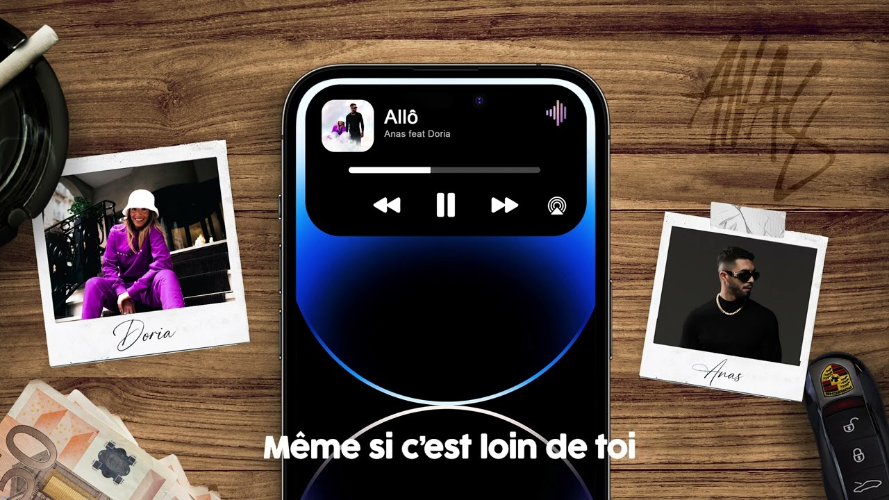 Anas ft. Doria - Allo (Official Lyric Video)