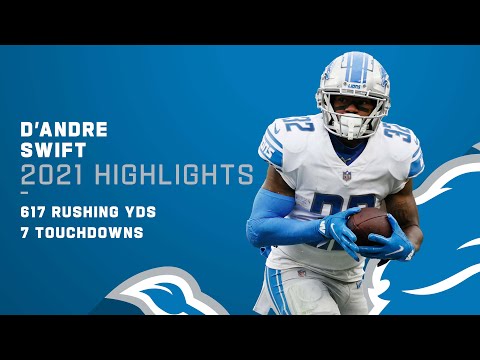 D'Andre Swift Full Season Highlights | NFL 2021