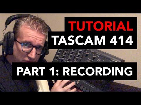 Tascam 414 Recording Tutorial: Matador by Garland Jeffreys ๐ถ
