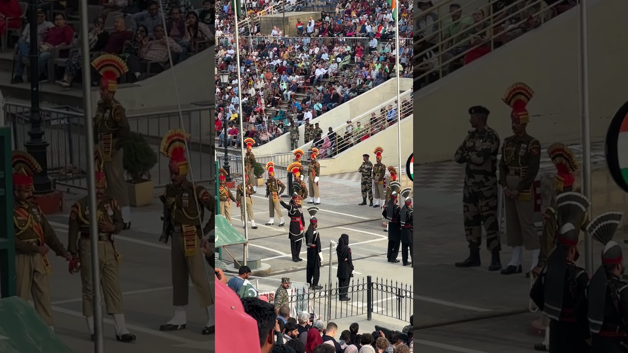 Wagah Border Parade ๐ต๐ฐ๐ฎ๐ณ | Beating Retreat Ceremony