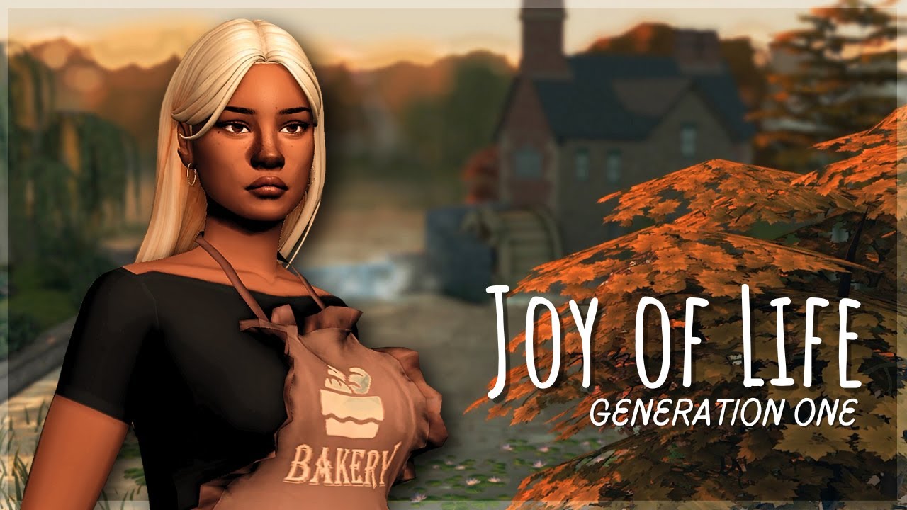 New Baker in Town: Meet Halle Hart 🍰 | Sims 4 Joy of Life EP 1