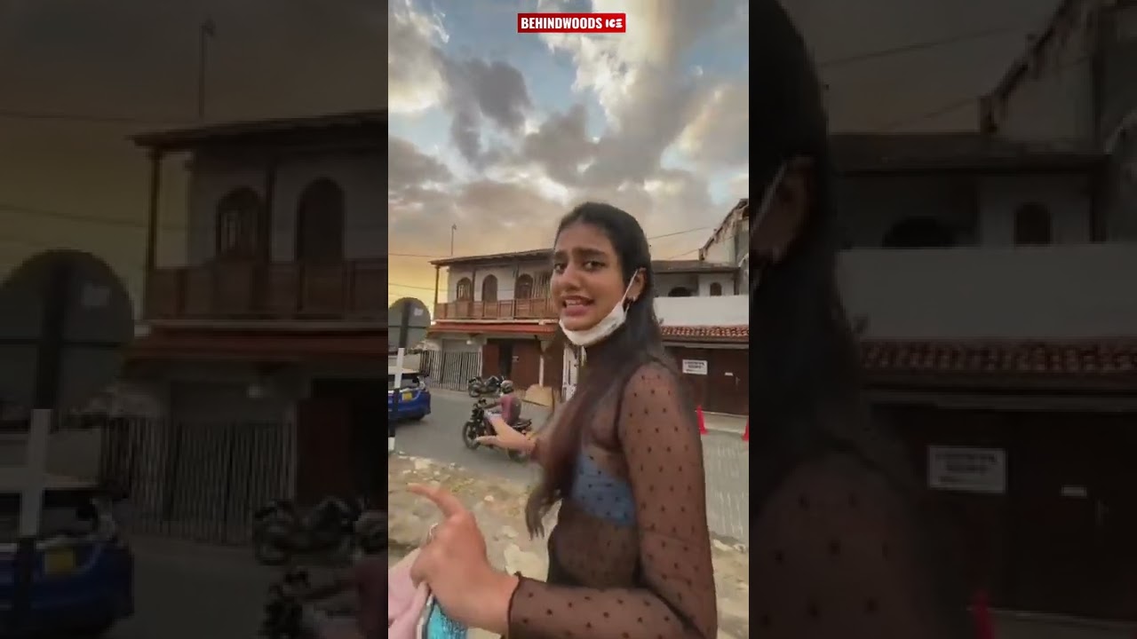 Priya Varrier Enjoys Vacation in Sri Lanka