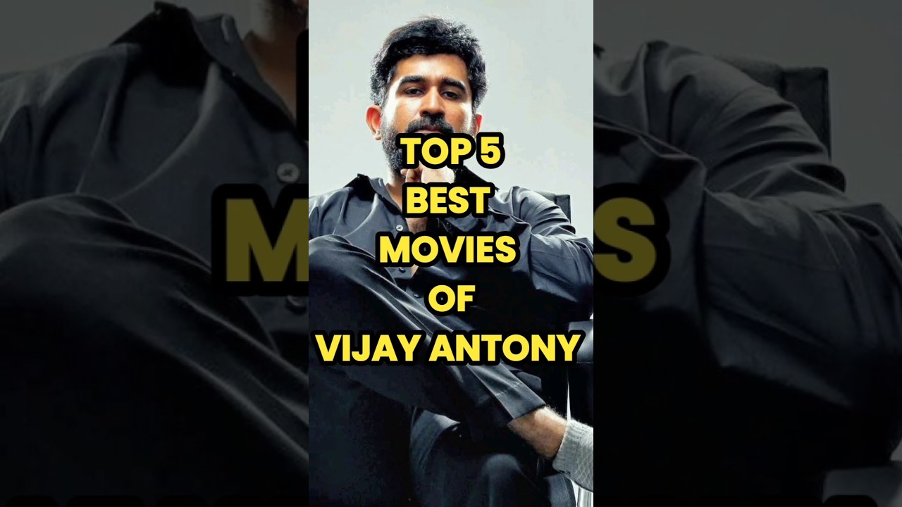 TOP 5 Underrated Vijay Antony Movies #tamilmovie #tamildubbed #vijayantony #top5 #shorts #movies