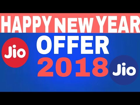 Jio Happy New Year 2018 Offer 🎉