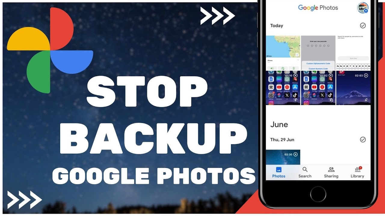 How to Stop Google Photos Backup 📸