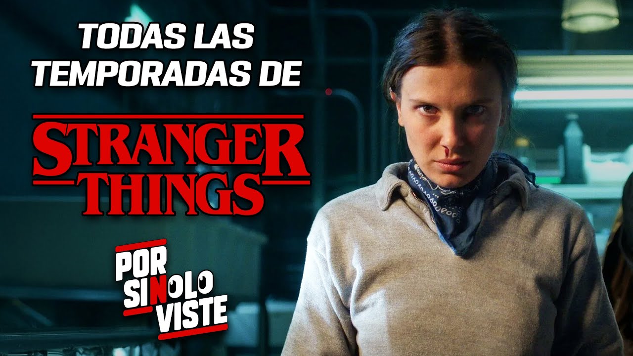 Resumen de Stranger Things Temporadas 1-4 🎬