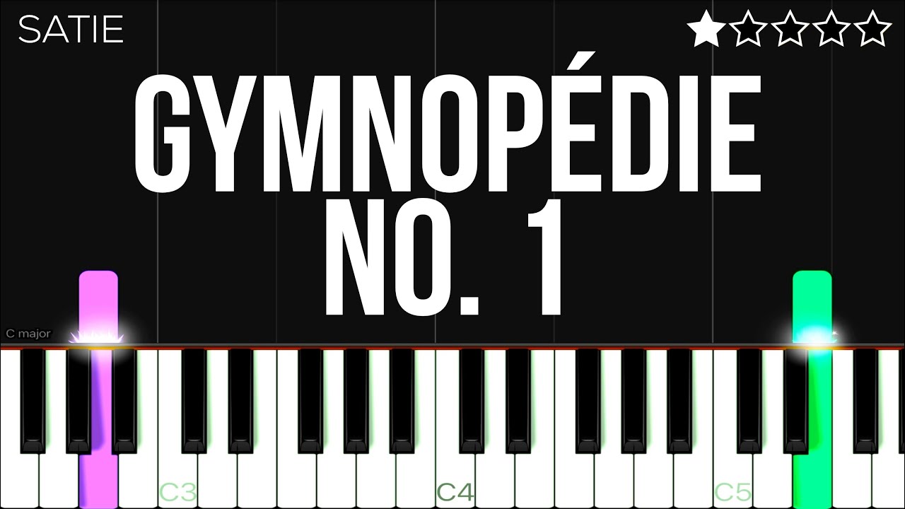 Erik Satie - Gymnopédie No.1 | EASY Piano Tutorial